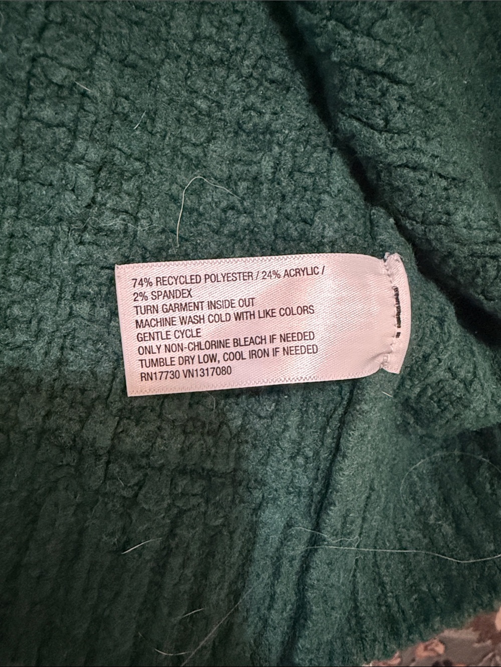 Universal Thread- Green Chunky Knit Cardigan - Picture 3 of 3
